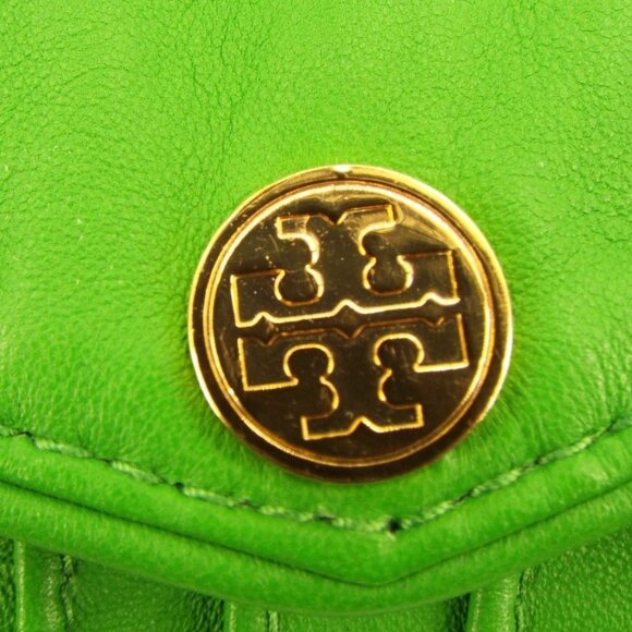 Tory Burch Green Leather Jacket Size 2 - Picture 15 of 15